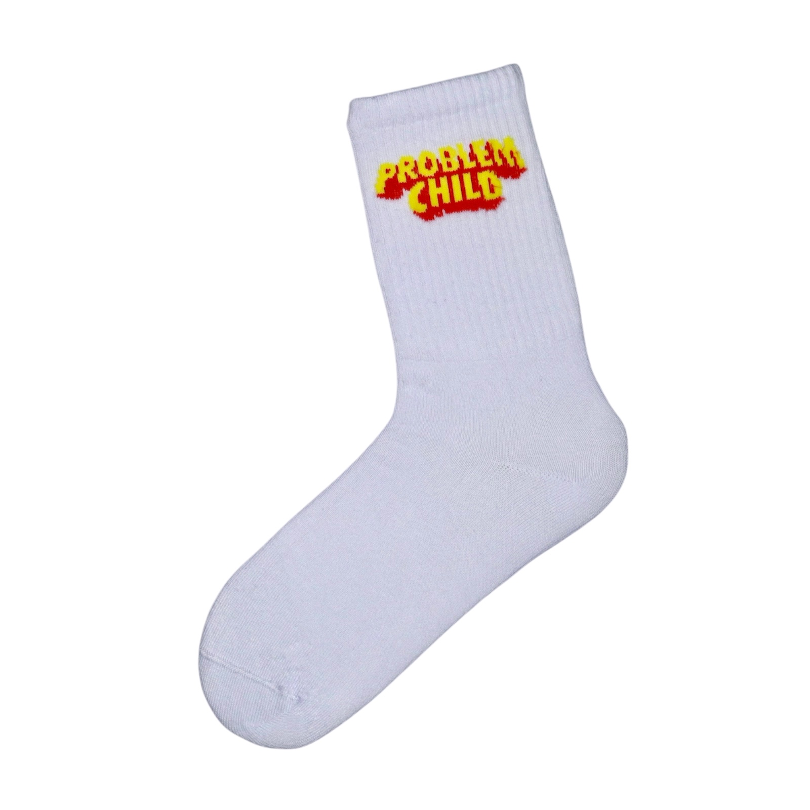 Problem Child Yazılı Desenli Çorap - Görsel 2